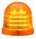 TDC Fast lys / blinkende LED 240V AC Oransje