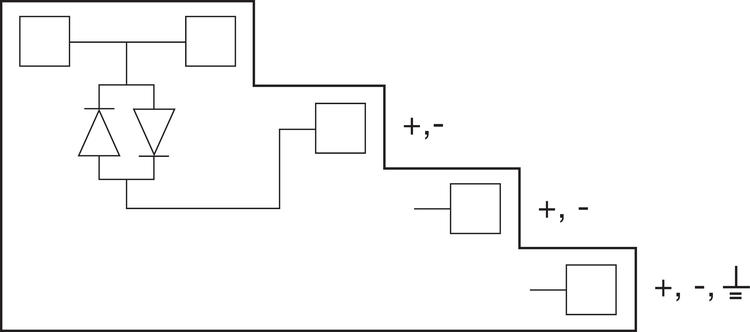 D2,5/5.C4.L.L Connection sketch