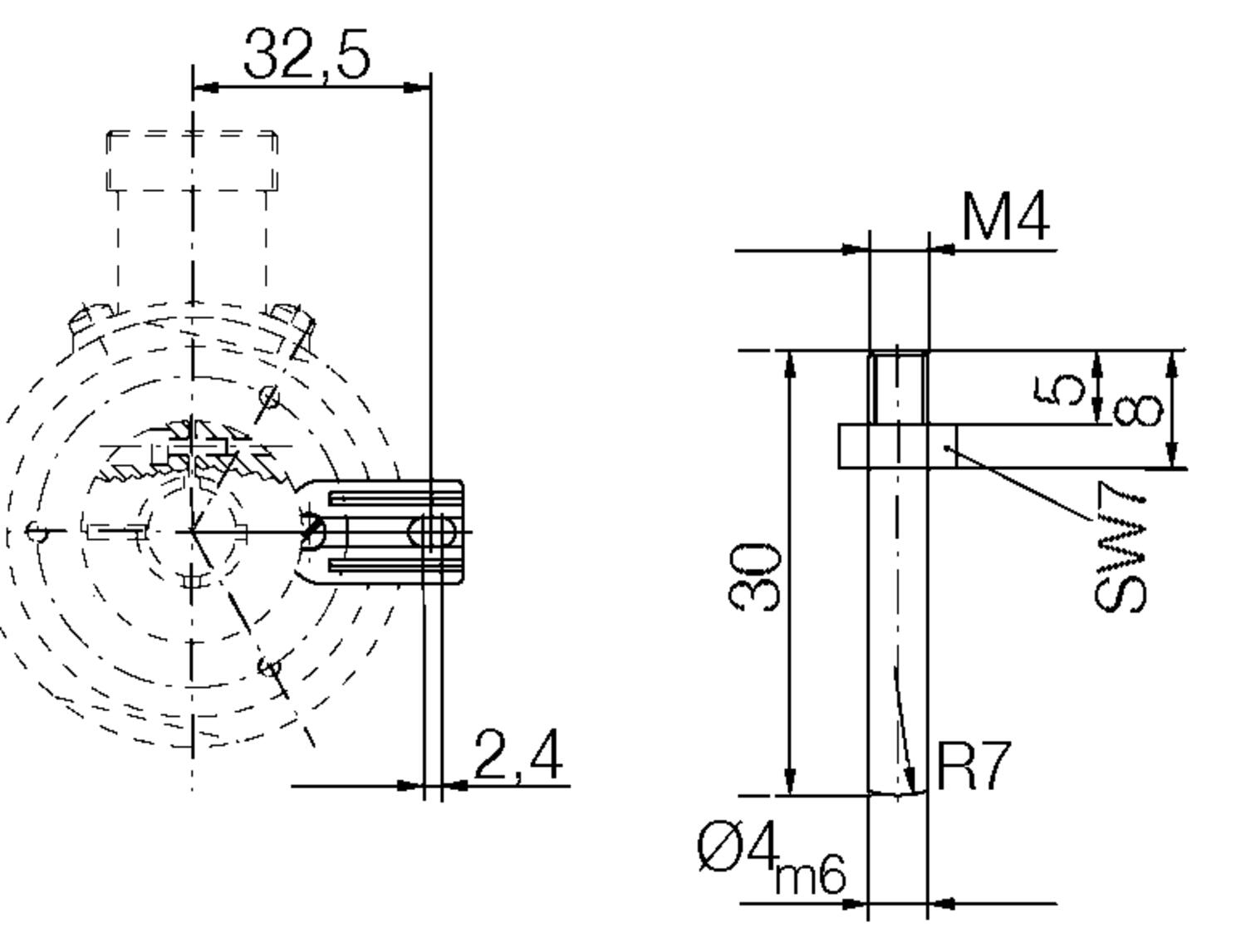 Dimensions. Mounting kit.