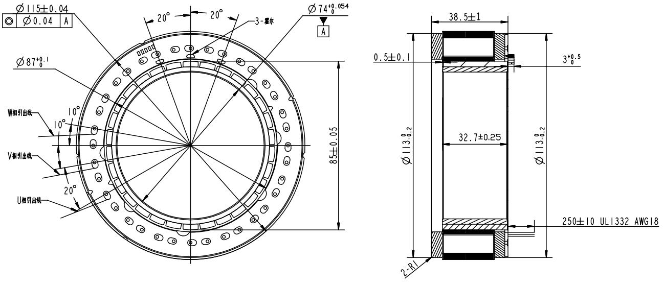 Dimensions FL115BL25.tif