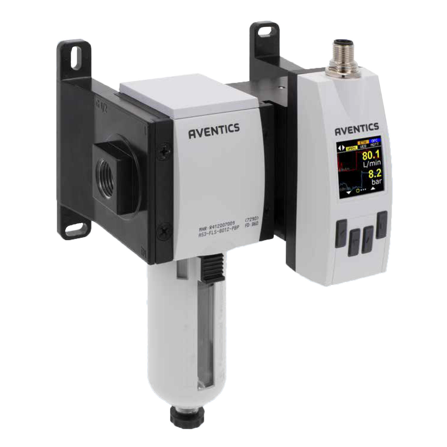 Elektronisk trykkgiver, flowgiver