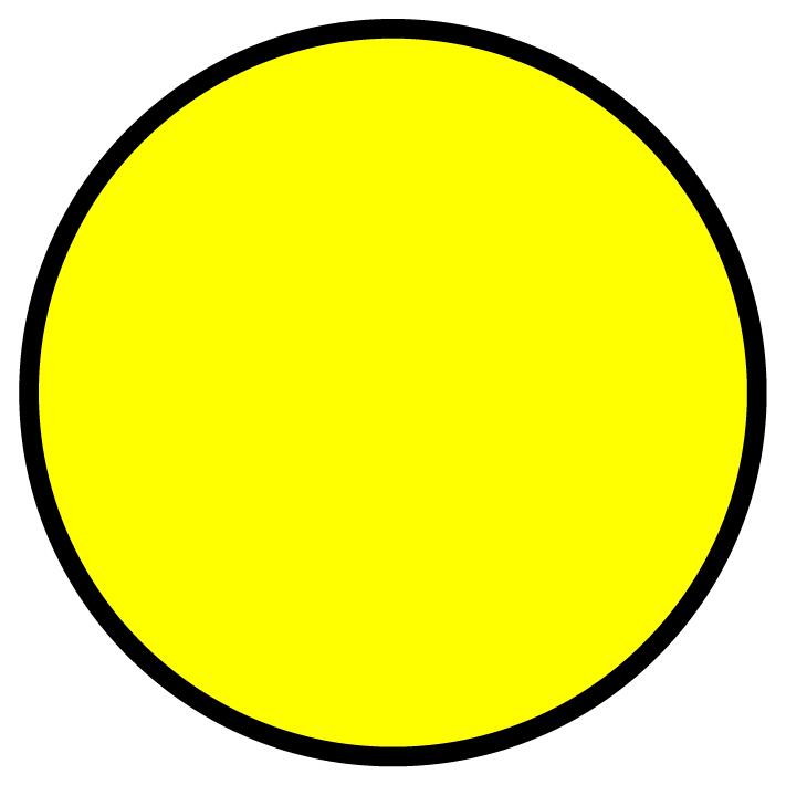 Gul front til trykkknapp