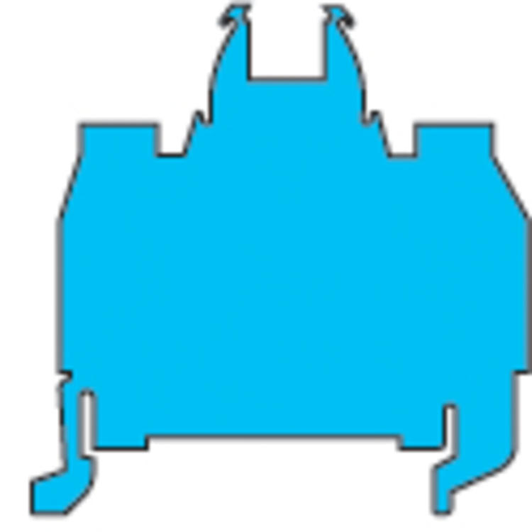 Illustration on standardblock blue