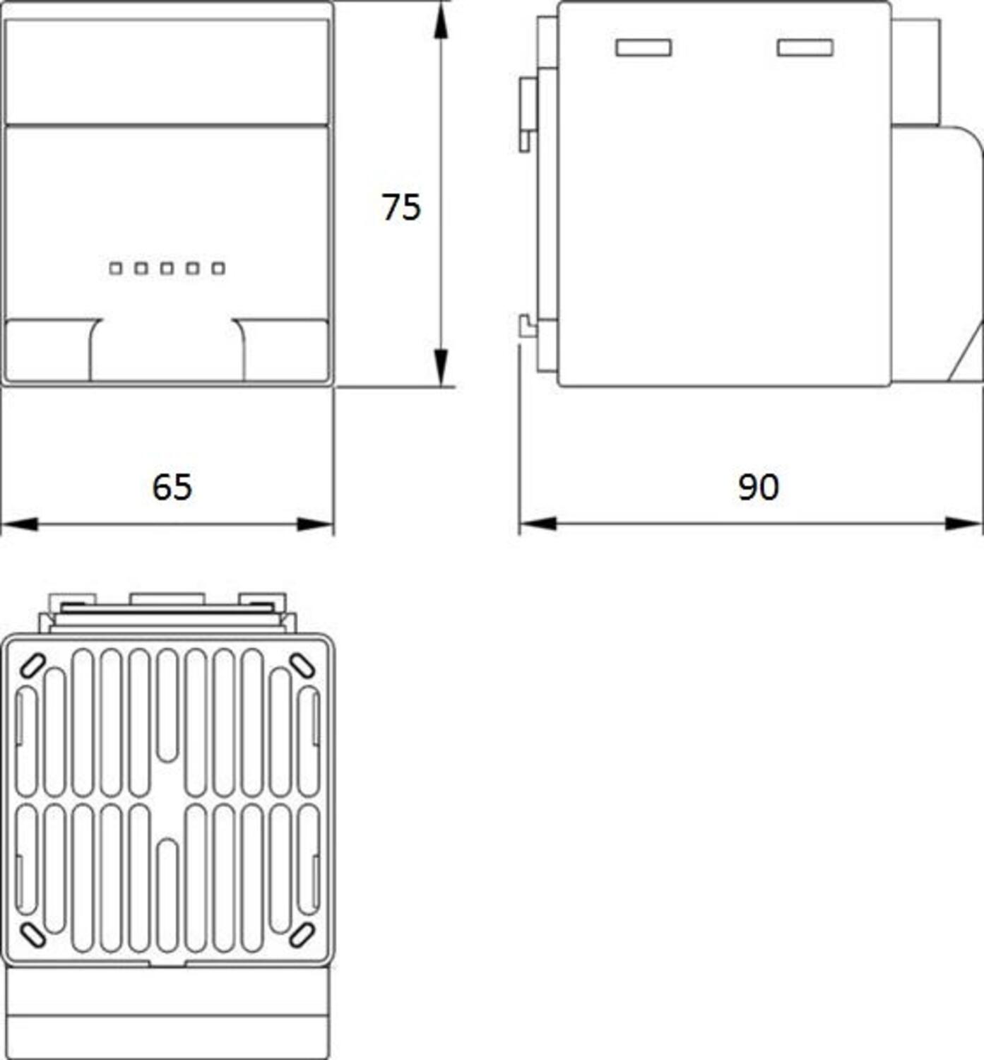 Måttskiss värmefläkt CS028 150 W DIN-montage.jpg