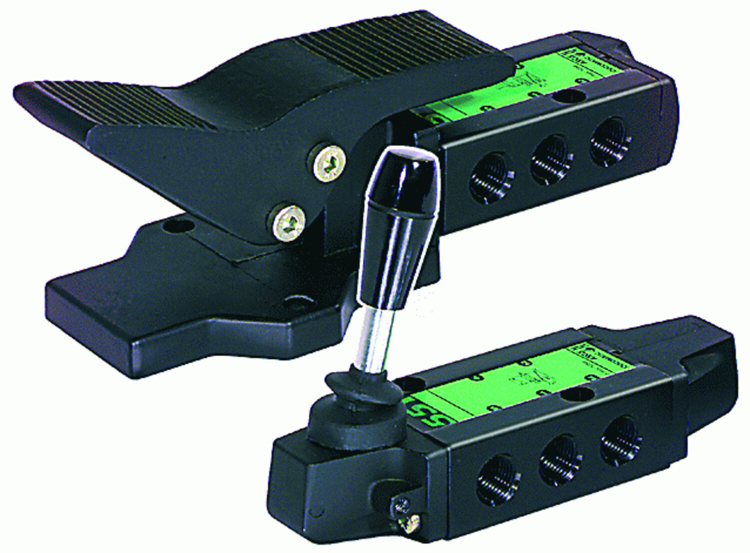 Manuelt styrte ventiler