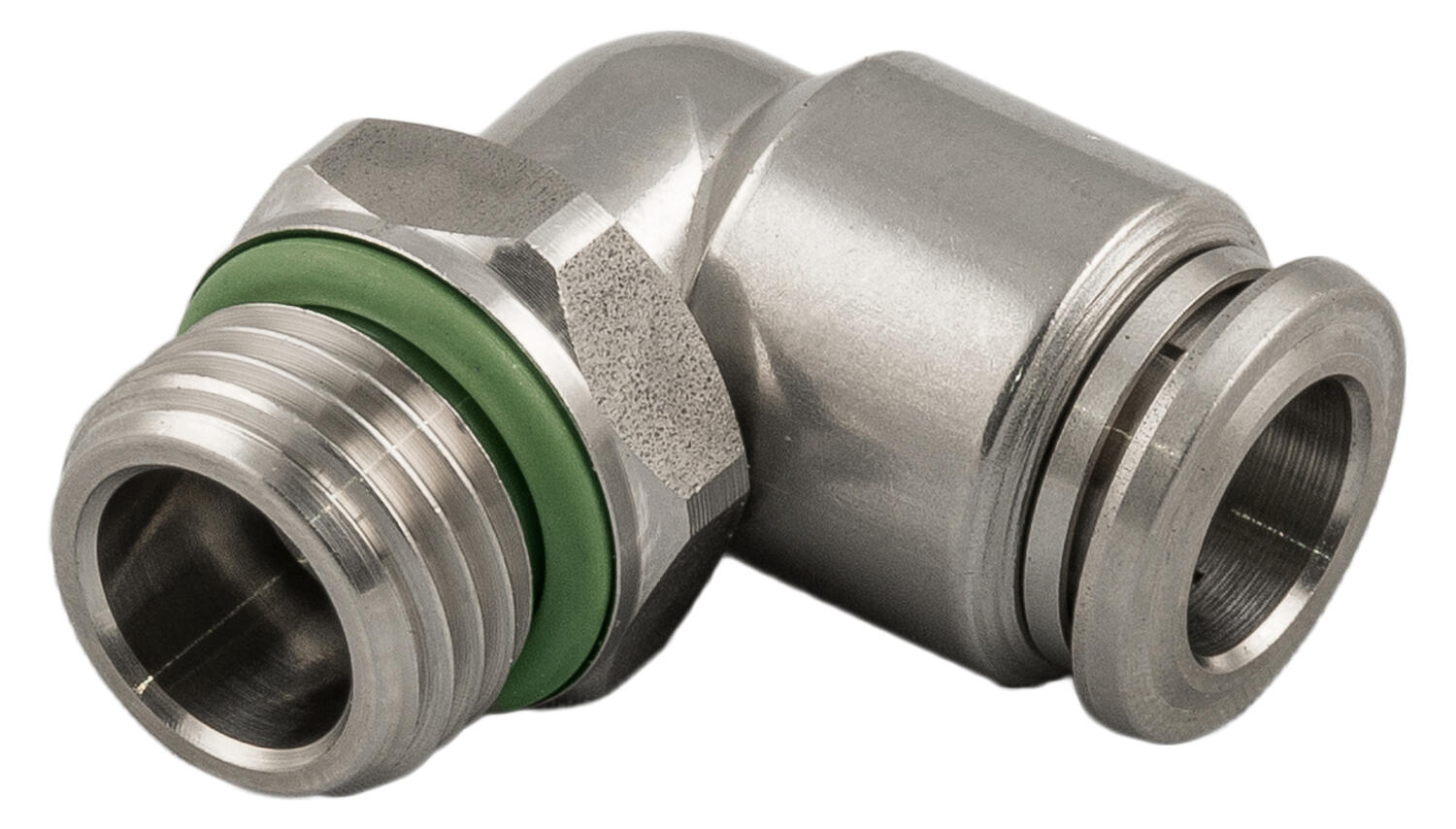 Orient. elbow push-in SS316