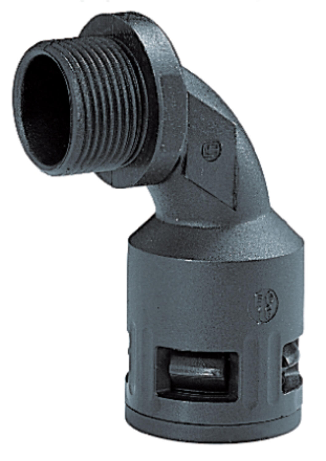 Photo at bent clutch 90°/45°.