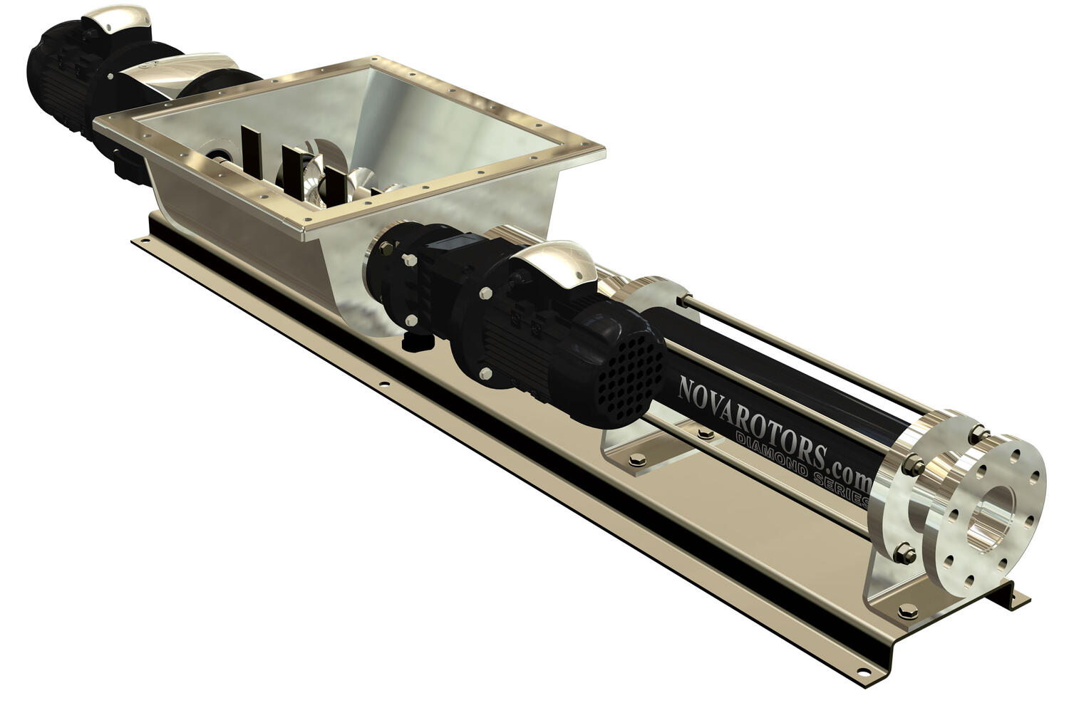 Pumper med innmating