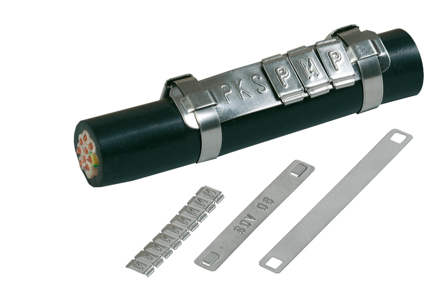 Rustfri kabelmerking