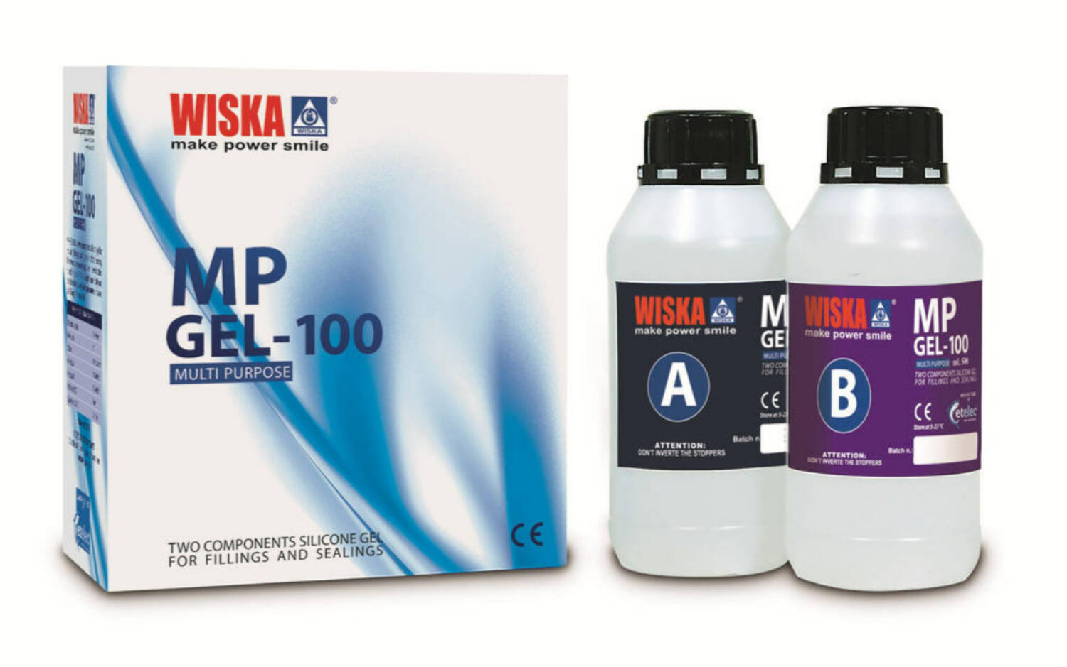 Shark Two components silicone gel.png