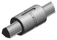 Splineaksler