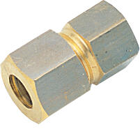Straight connection, internal conic tap