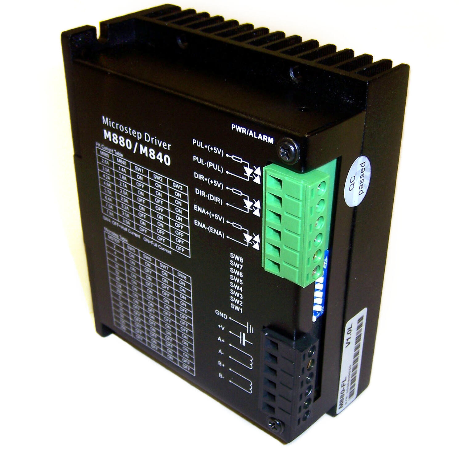 Styring for steppermotorer